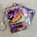 M Gengar EX Card Quicksand Keychain