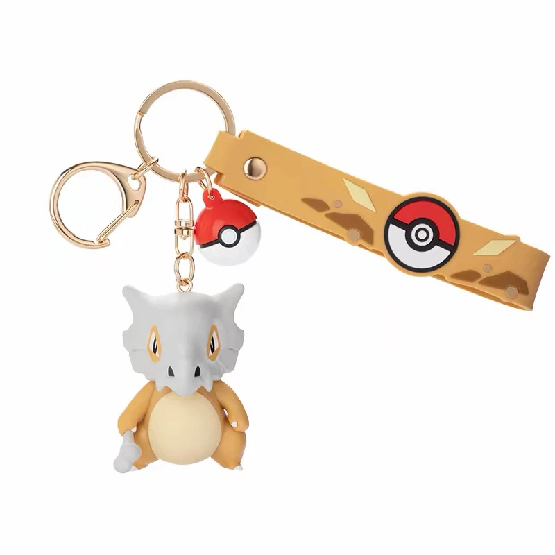 Cubone Figure Keychain