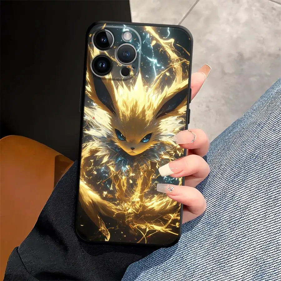 Hot Anime Pokemon Funda Phone Cover Phone Case For Apple iPhone