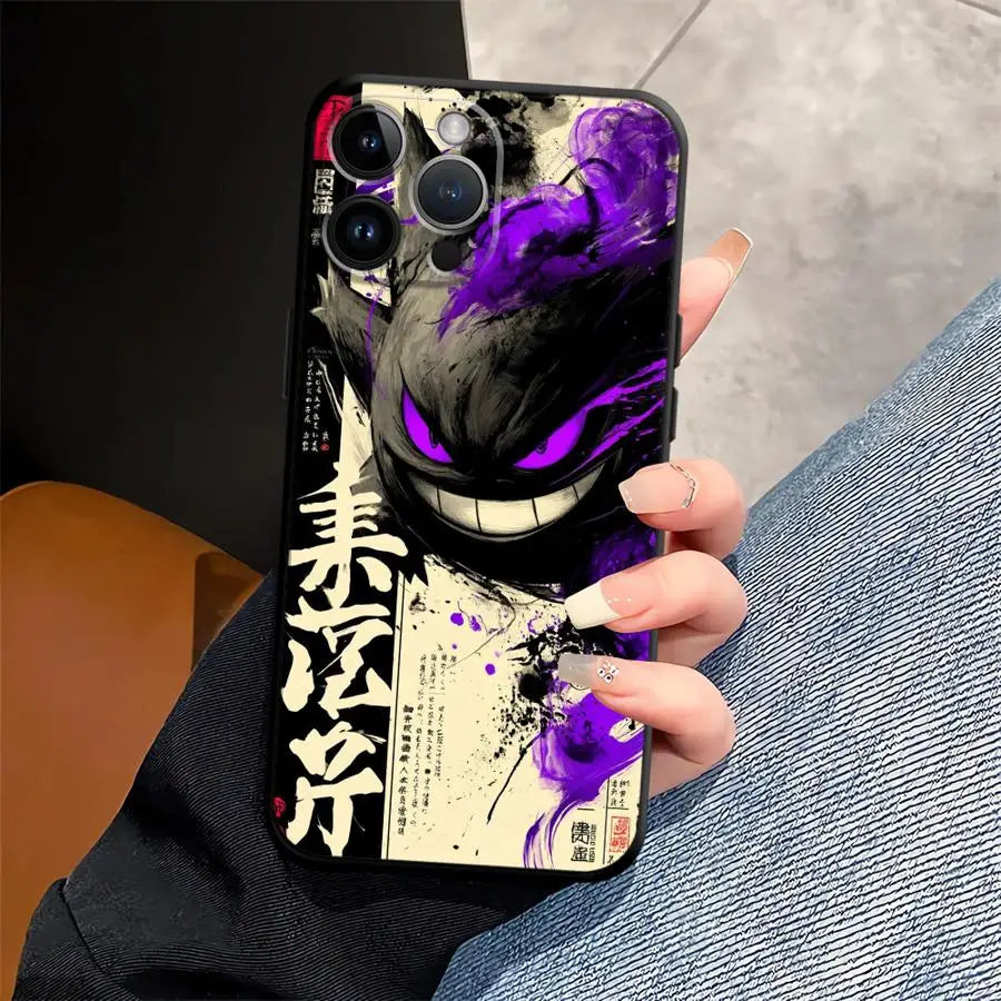 Hot Anime Pokemon Funda Phone Cover Phone Case For Apple iPhone