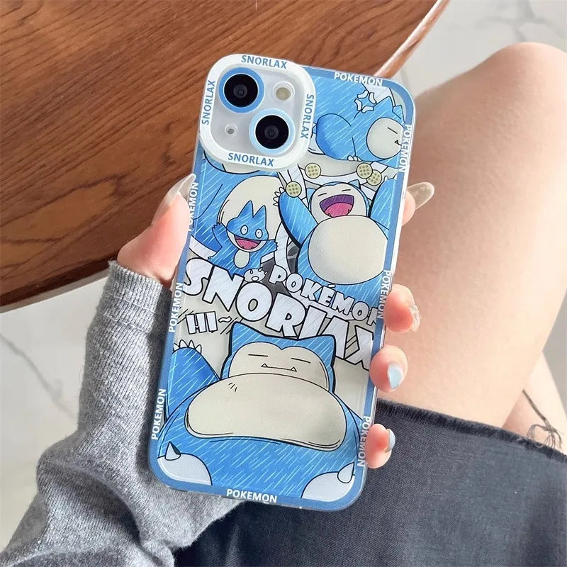 Cute Pokemons Pikachu Phone Case For iPhone